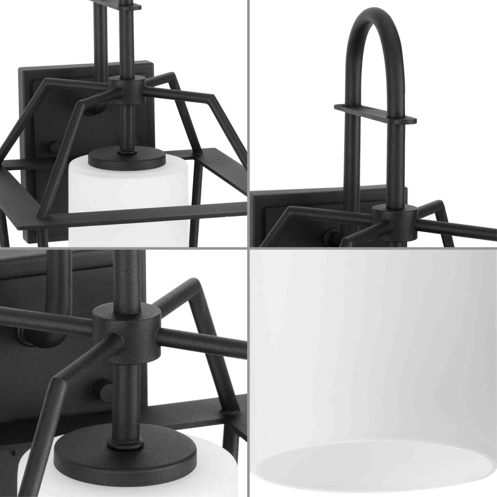 Chilton 1 Light 18 inch Textured Black Outdoor Wall Lantern