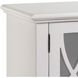 Anastasia 72 X 19 inch Antique White with Clear Credenza