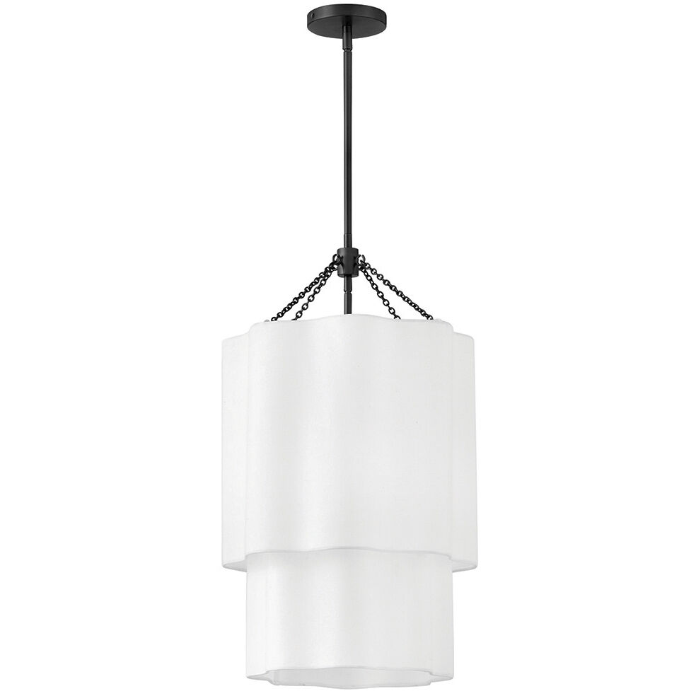 Gwen 4 Light 16 inch Black Pendant Ceiling Light