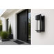 Focus LED 18 inch Black Outdoor Wall Mount