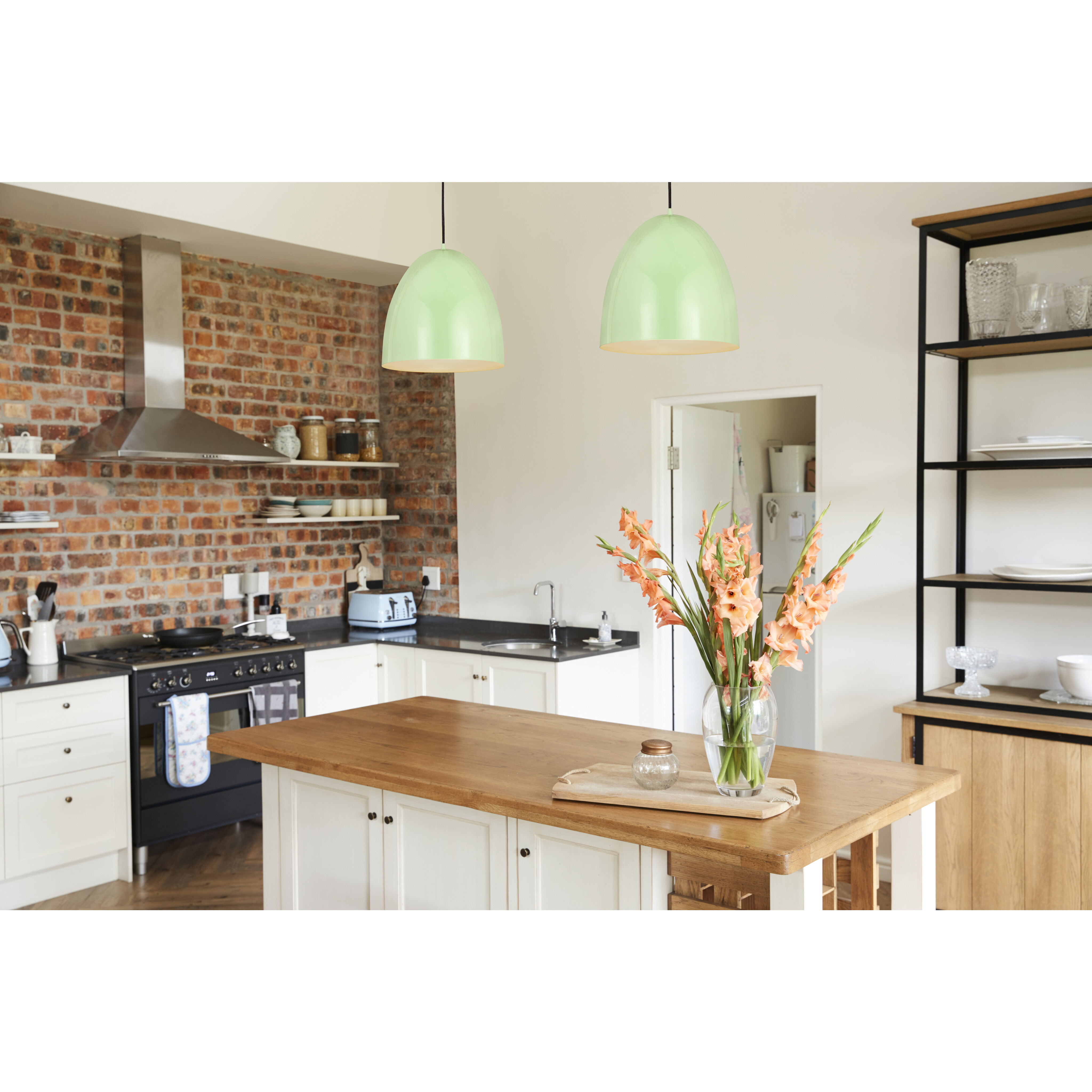 Z-Studio 3 Light 19 inch Mint Pendant Ceiling Light