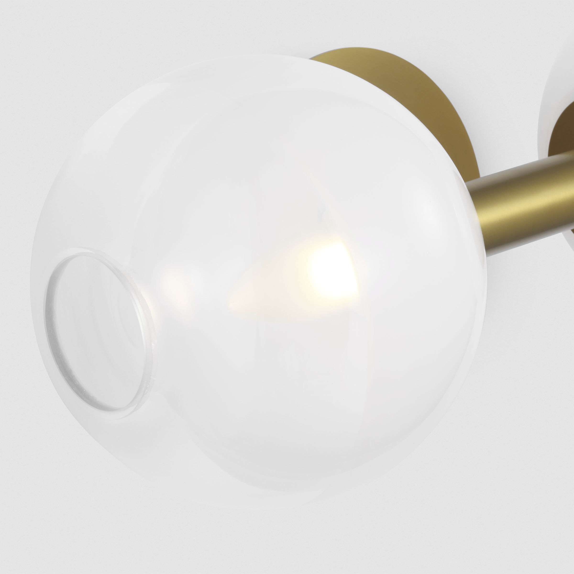 Sean Lavin Torian Sconce Wall Light in Burnished Brass