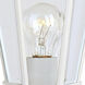 Westlake 1 Light 19 inch White Outdoor Pole/Post Mount