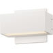 Blok LED 3.25 inch White Outdoor Wall Mount