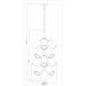 Lumina 17 Light 17.25 inch Modern Gold Chandelier Ceiling Light