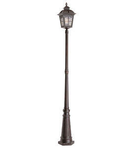 Briarwood 1 Light 86 inch Black Outdoor Pole Light 