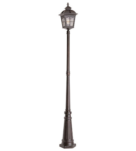 Briarwood 1 Light 86 inch Black Outdoor Pole Light