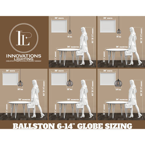 Ballston White Mouchette 1 Light 12 inch Brushed Satin Nickel Stem Hung Pendant Ceiling Light