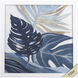 Blue Palms 27 X 27 inch Non-Glass Framed Art, Propac