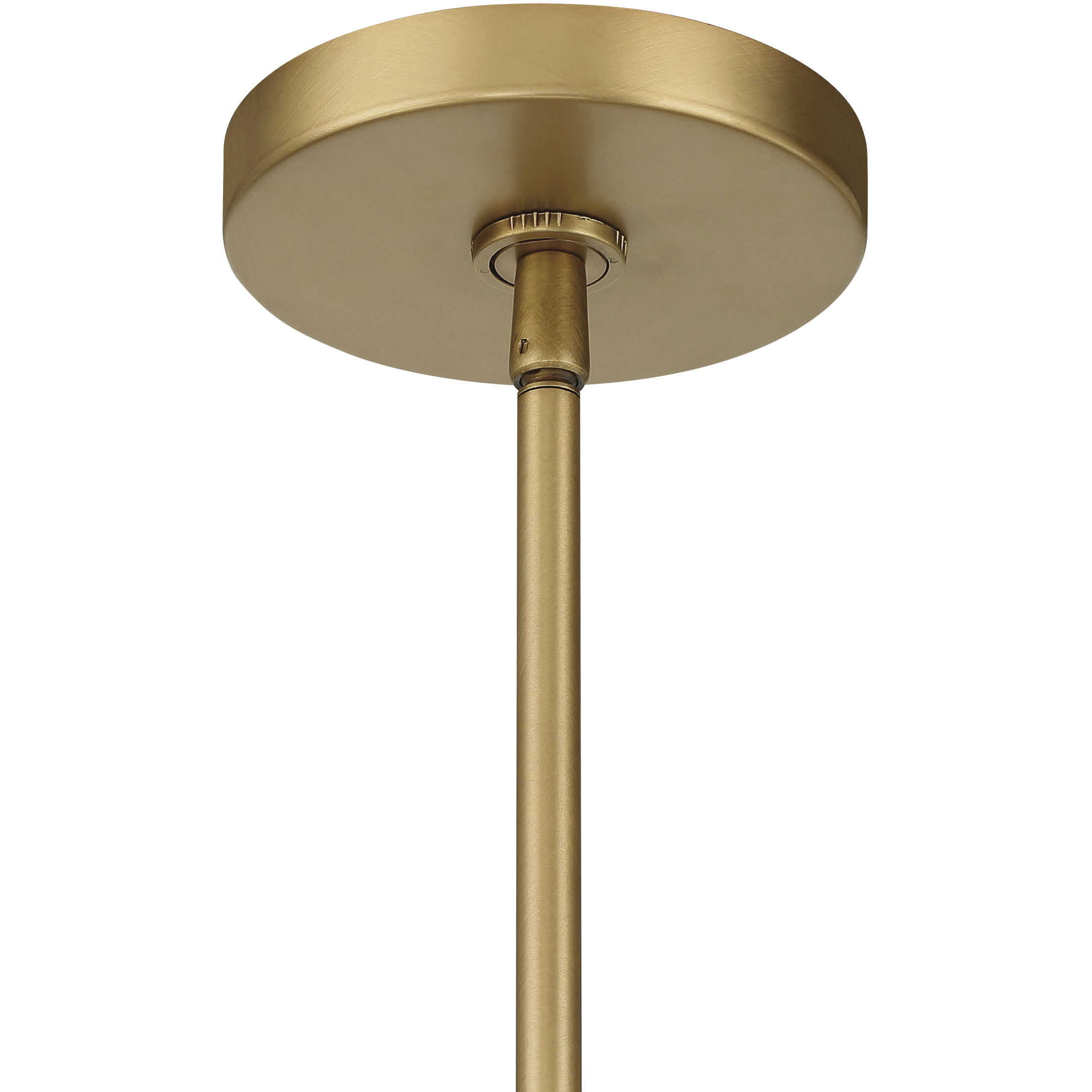 Orion 4 Light 53 inch Legacy Brass Chandelier Ceiling Light