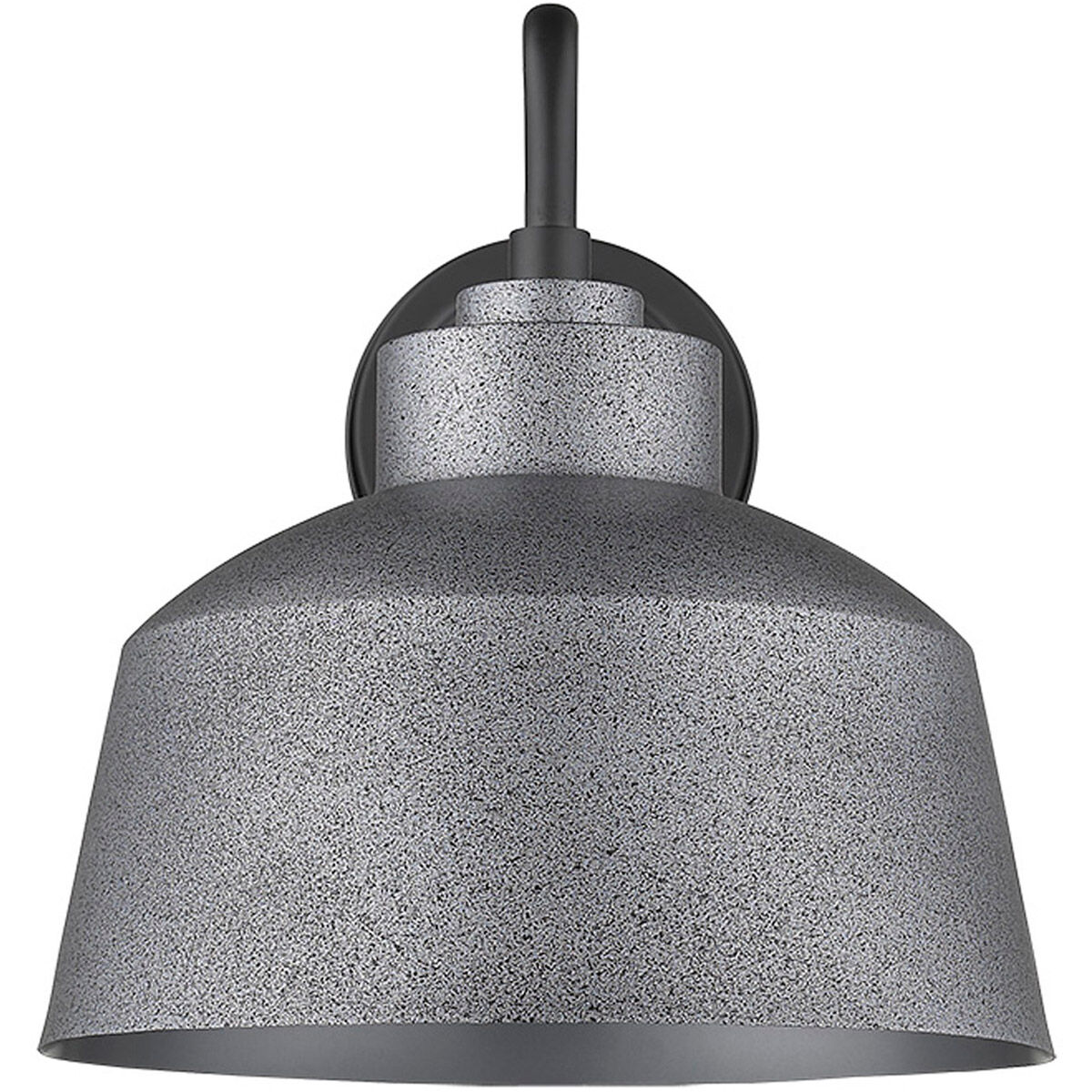 Barnes 1 Light 9 inch Gray Exterior Wall Mount