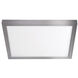 Square LED 11 inch Brushed Nickel Flush Mount Ceiling Light in 3000K