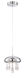 Andrea LED 7 inch Chrome Pendant Ceiling Light