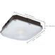 ColorQuick LED 10.06 inch Bronze Flush Mount Ceiling Light