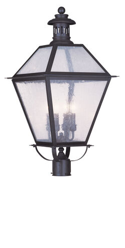 Waldwick 4 Light 29 inch Bronze Outdoor Post Top Lantern