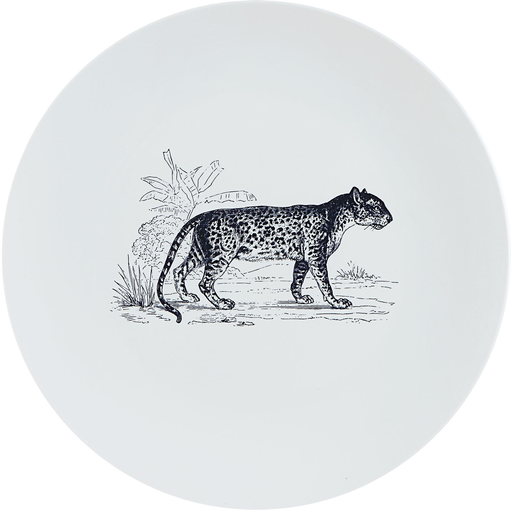 Maliya White and Blue Wall Decor, Set of 5