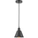 Edison Smithfield 1 Light 7 inch Matte Black Mini Pendant Ceiling Light