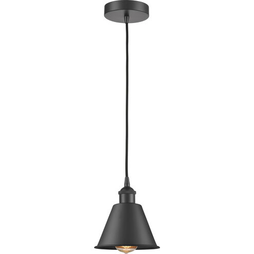 Edison Smithfield 1 Light 7 inch Matte Black Mini Pendant Ceiling Light