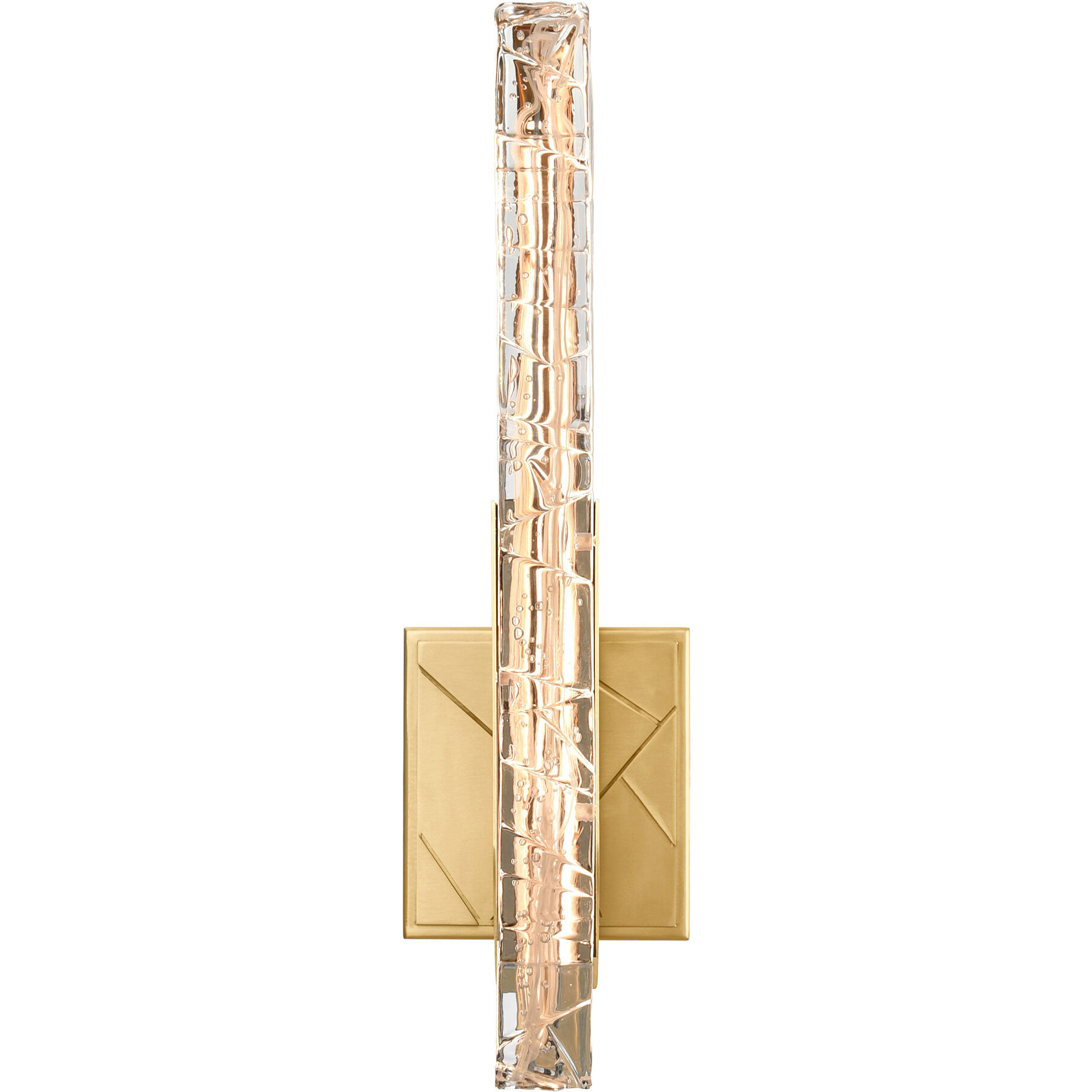 Valira LED 4.3 inch Brass Wall Light