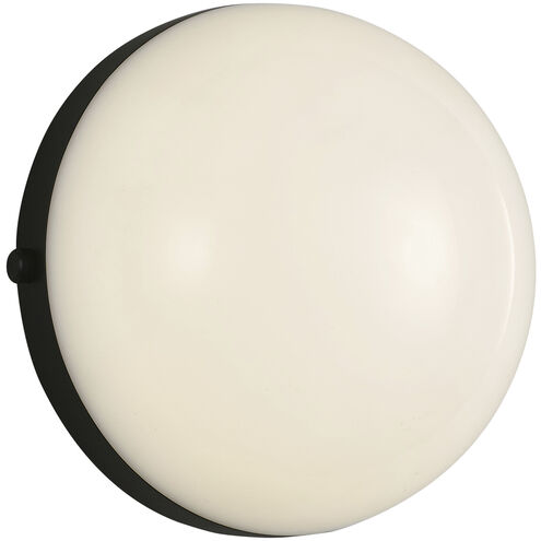Globo LED 8.85 inch Matte Black Bath Vanity Wall Light