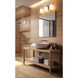 Naya 3 Light 24 inch Brushed Nickel Bath Vanity Light Wall Light