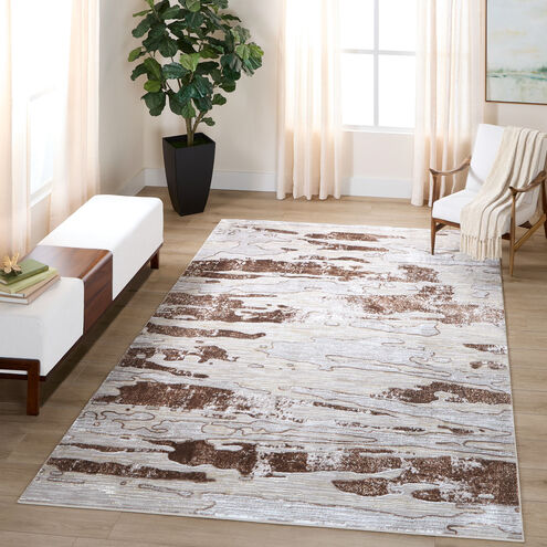 Baltea 114 X 79 inch Earth Tones Rug in 6 x 9
