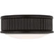 Paloma Contreras Ritz 5 inch Aged Iron Flush Mount Ceiling Light