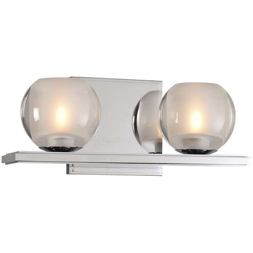 Corona LED 12 inch Chrome Bath Vanity Light Wall Light