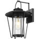 Stockwell 1 Light 14.25 inch Matte Black Exterior Wall Mount