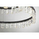 Artic Glacier LED 49.25 inch Coal Chandelier Ceiling Light