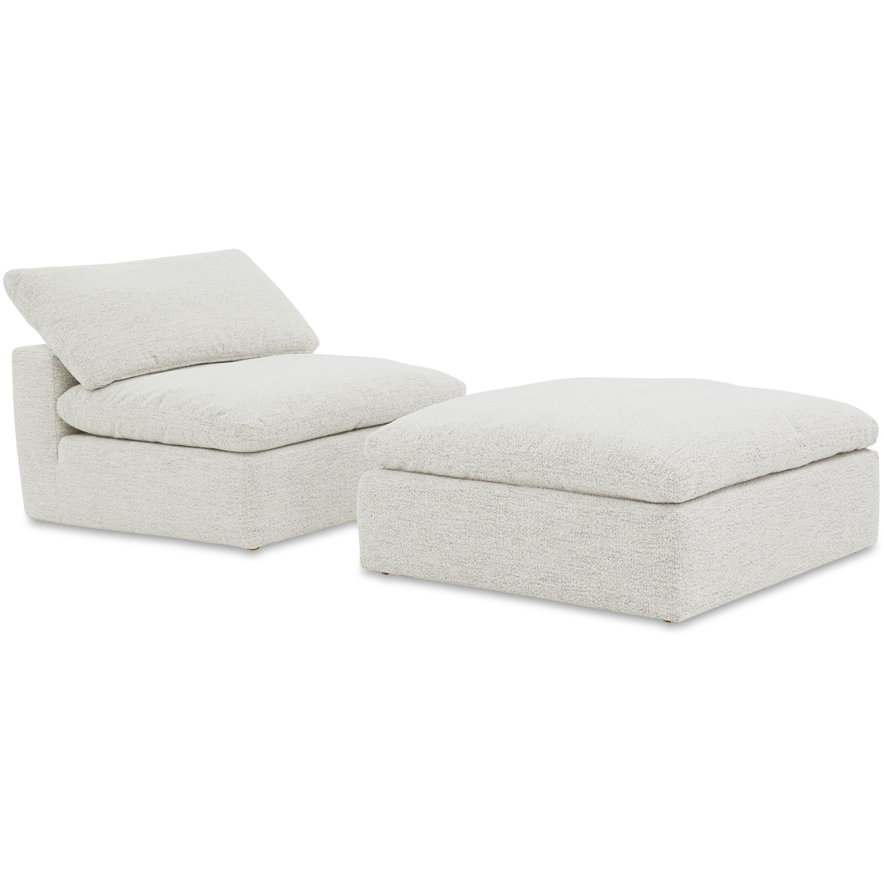 Clay Beige Slipper Chair