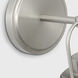 Anders Bath Vanity Wall Light in Brushed Nickel