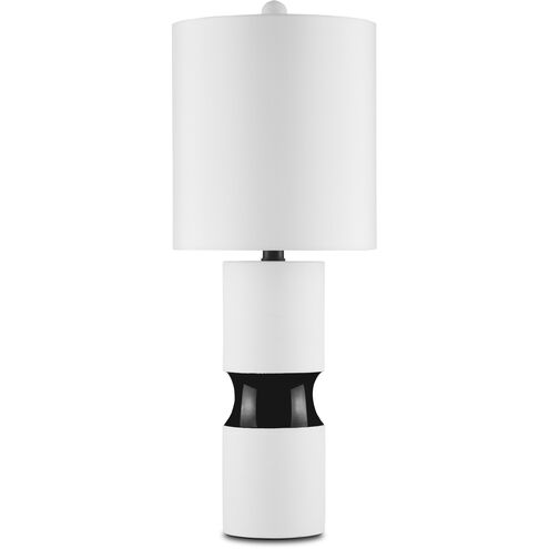 Althea 31.5 inch 150 watt Off White and Black Table Lamp Portable Light