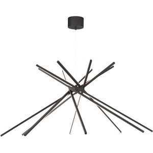 Alumilux Aster LED 44.5 inch Black Multi-Light Pendant Ceiling Light
