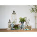 Evelyn 6.9 inch Silver and White Wash Lantern, Set of 2