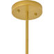 Canada 5 Light 17 inch Gold Chandelier Ceiling Light