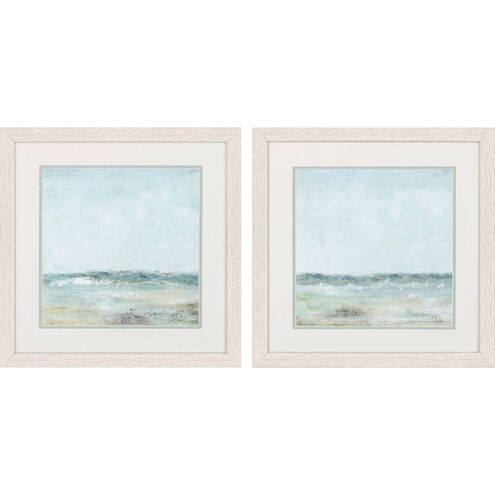 Waterside Collection Teal Framed Art