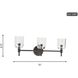 Thom Filicia Hartley 3 Light 24 inch Aged Iron Bath Vanity Wall Light