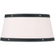 Callahan 3 Light 17 inch Polished Nickel Flush Ceiling Light