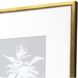 Florals Collection Blue Framed Art