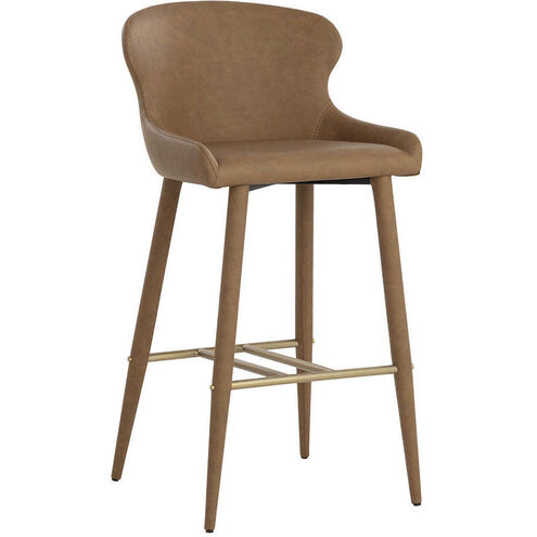 Evora 40.5 inch Bravo Black Barstool