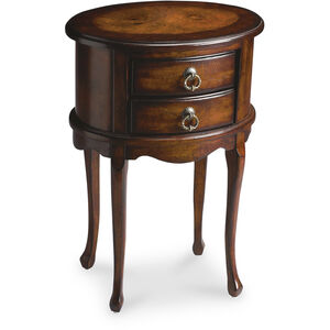 Whitley  26 X 18 inch Plantation accent Table, Oval