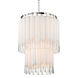 Tyrell 9 Light 23.75 inch Polished Nickel Pendant Ceiling Light