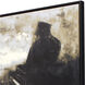 Entertainment Black and Brown and Neutral and White Canvas