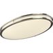 Abide LED LED 18.1 inch Brushed Nickel Flush Mount Ceiling Light, Extra Large, Progress LED