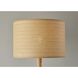 Ellis 21 inch 60.00 watt Natural Table Lamp Portable Light in Natural Woven with Beige Trim 