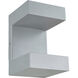 Yoga LED 6.3 inch Silica Wall Sconce Wall Light