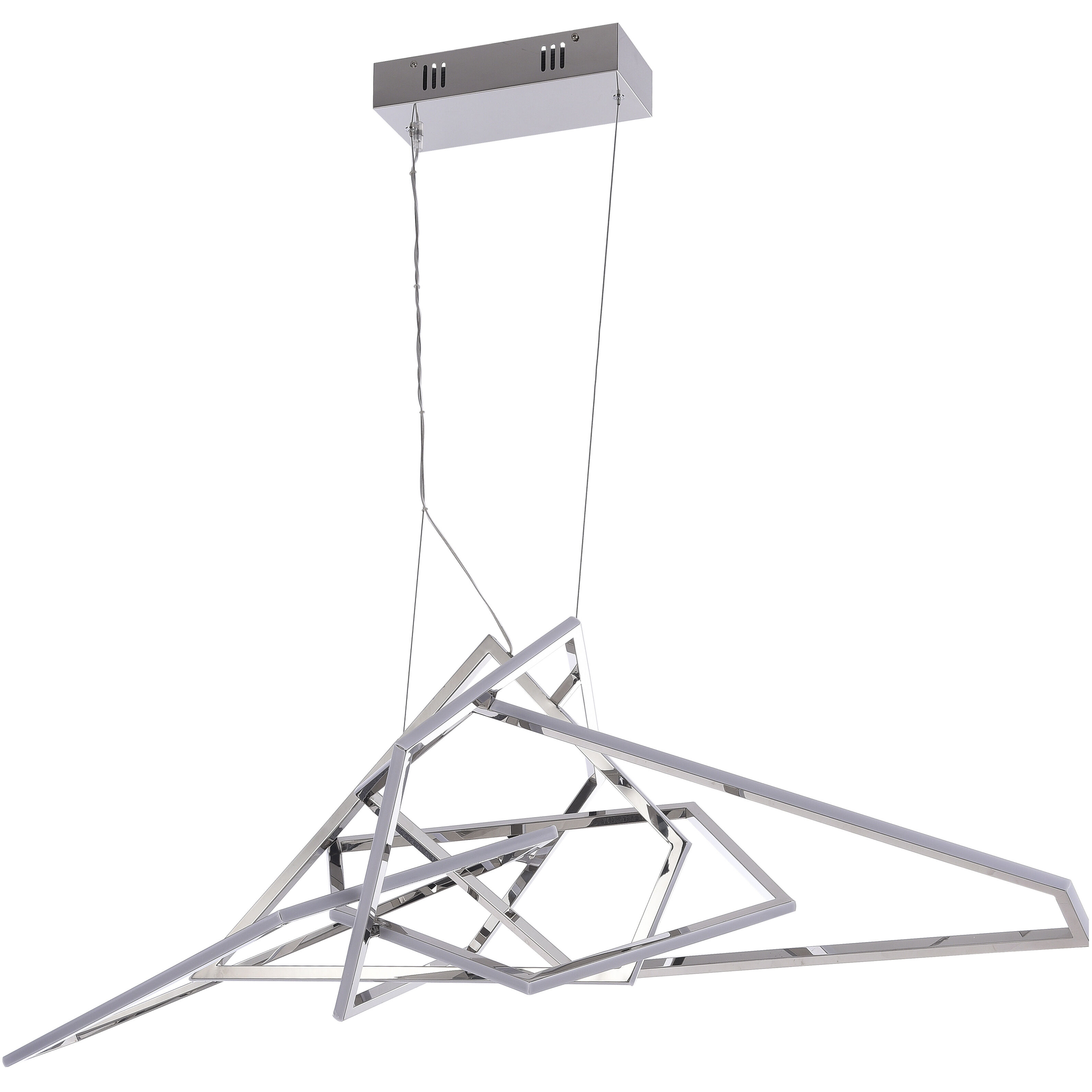 Canada LED 25.6 inch Chrome Chandelier Ceiling Light