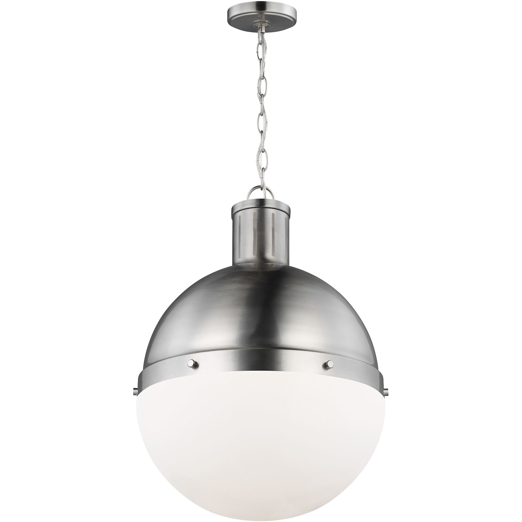 TOB by Thomas O'Brien Hanks Pendant Ceiling Light in Brushed Nickel