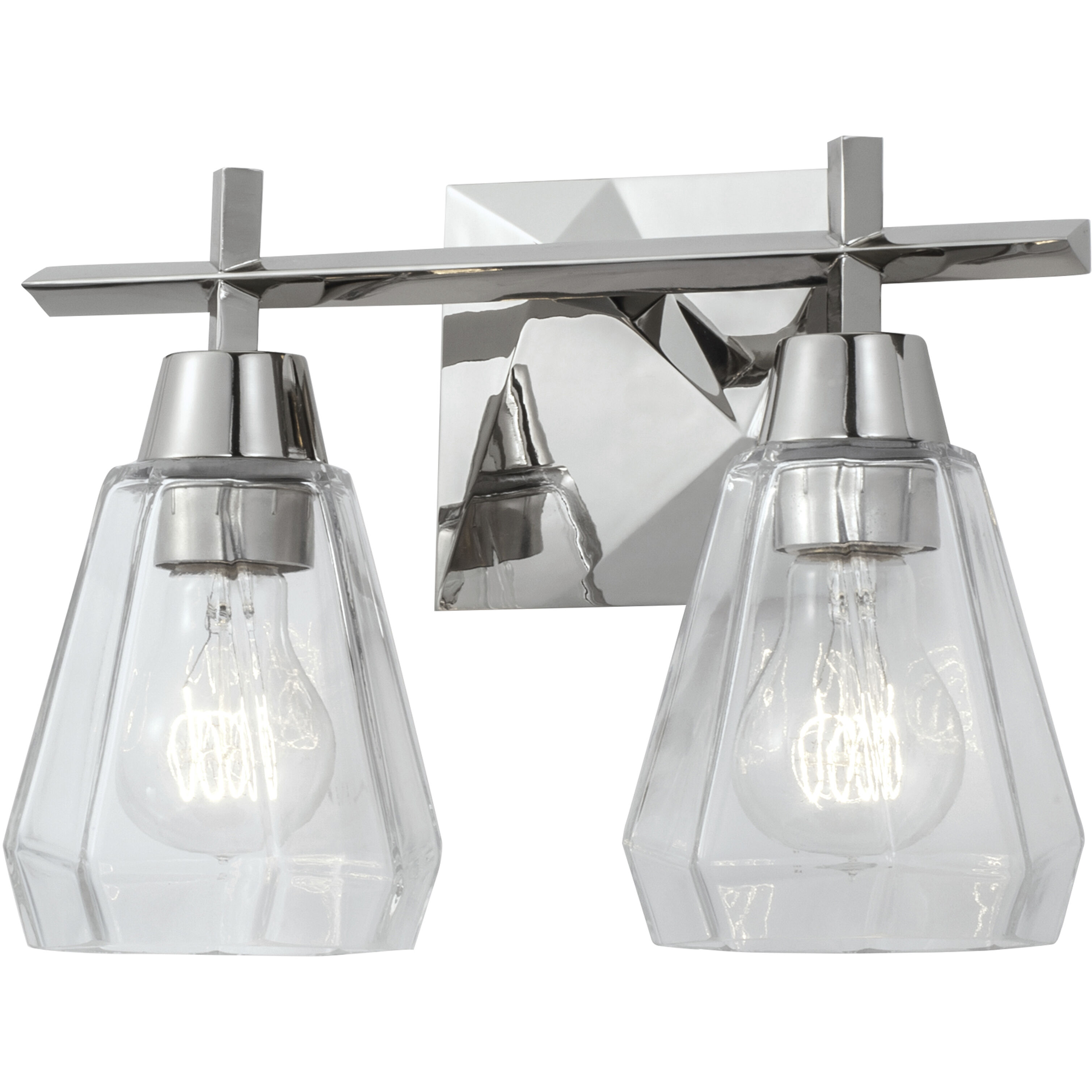 Arctic 2 Light 12.50 inch Bathroom Vanity Light